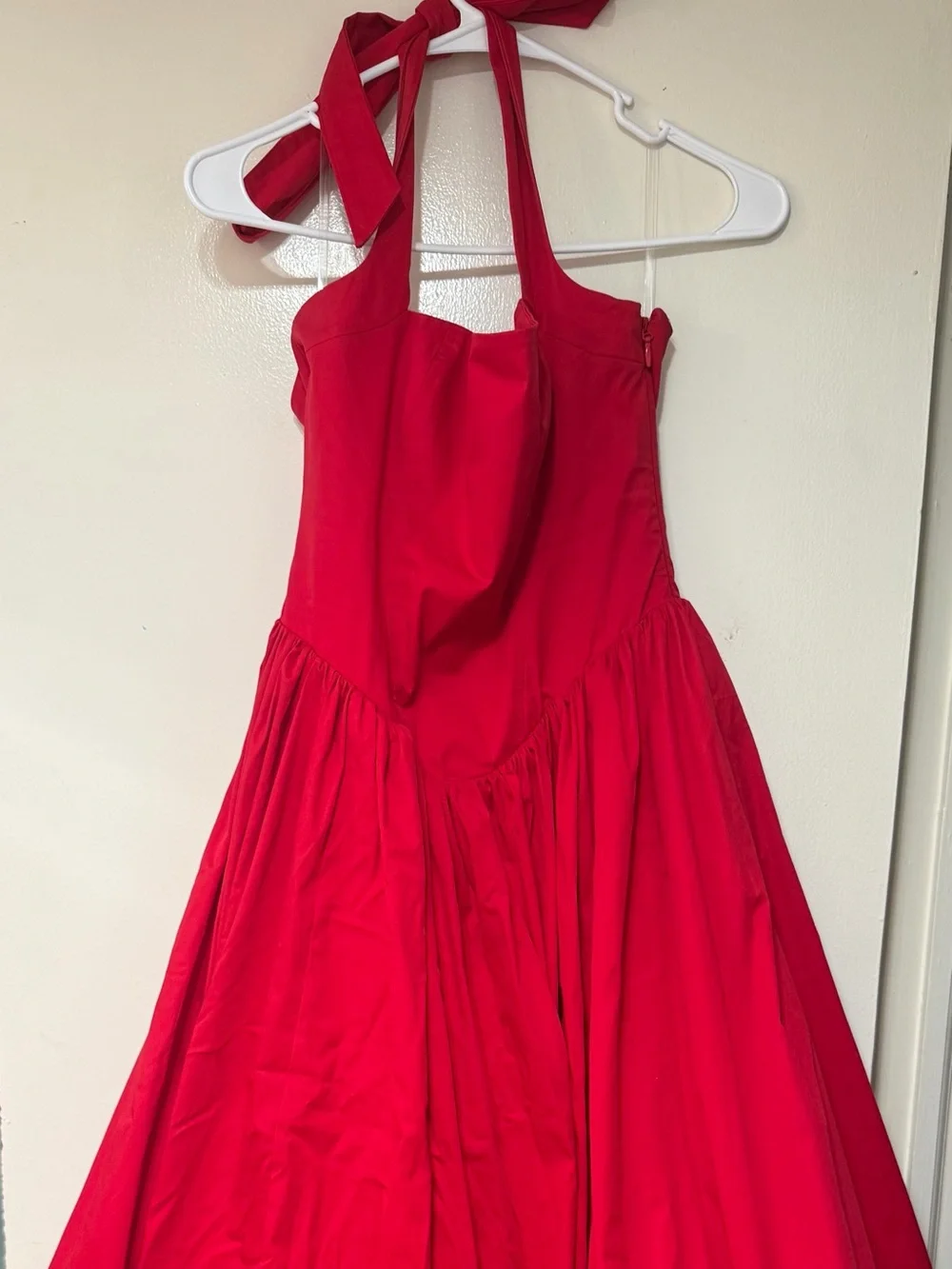 baby boo midi halter dress